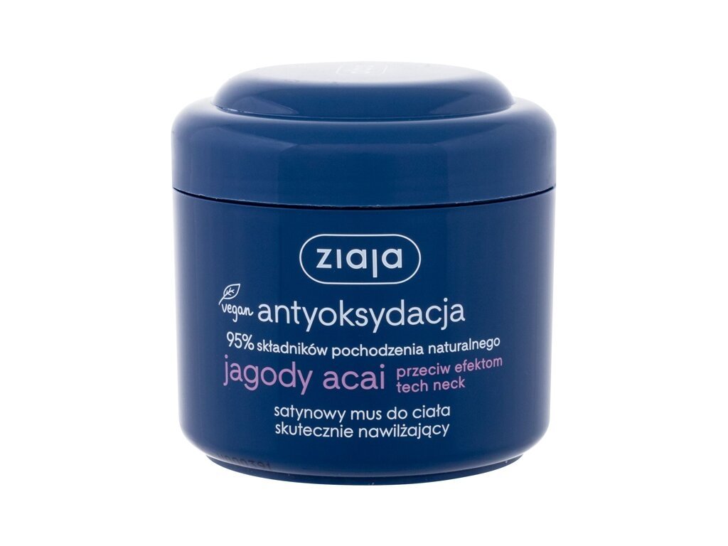 Ziaja - Acai Berry Antioxidant Satin Body Mousse - For Women, 200 ml