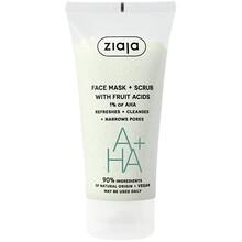 Ziaja - Face Mask + Scrub Fruit Acids - Peelingová maska s ovocnými kyselinami 55ml