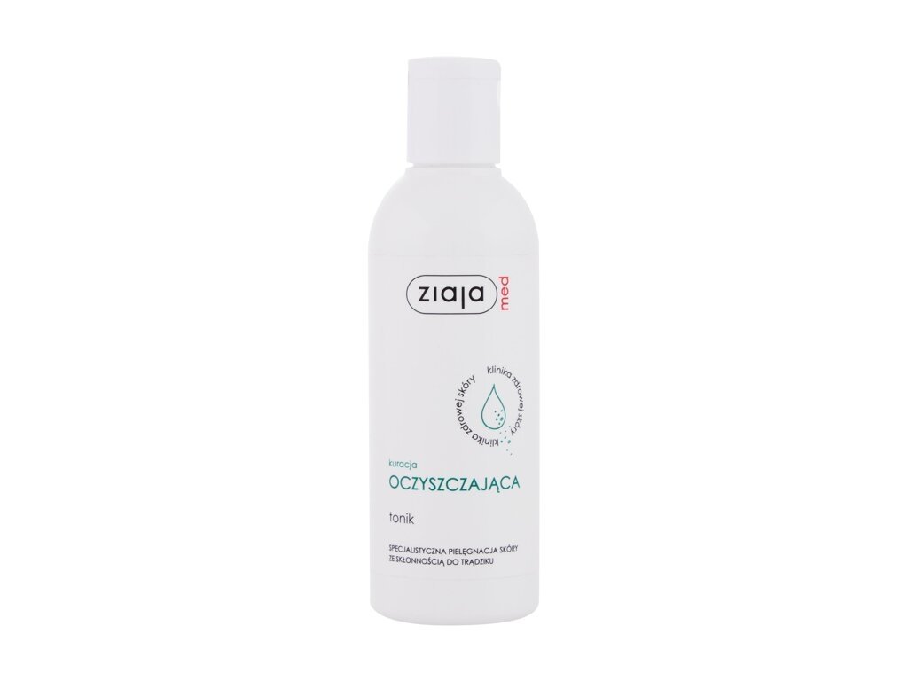 Ziaja Med - Cleansing Treatment Face Toner - Unisex, 200 ml