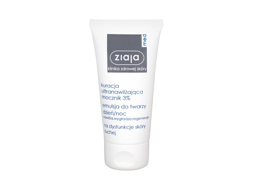 Ziaja Med - Ultra-Moisturizing With Urea Day & Night Emulsion 0.03 - For Women, 50 ml